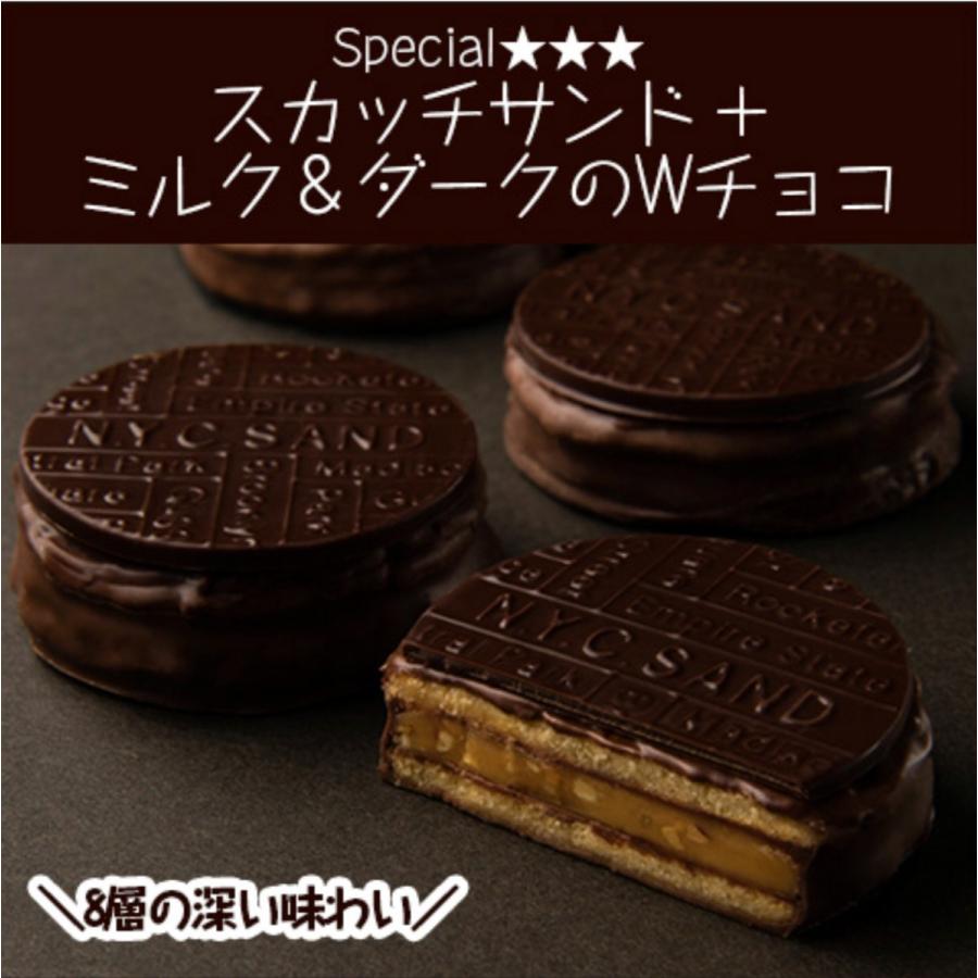 ニューヨーク キャラメルサンド Wチョコレート ニューヨークリッチサンド アンド ダブルチョコレート 4個入り 贈答用 クール対象商品 嵐にしやがれ Nyrw5 Meecolle 通販 Yahoo ショッピング