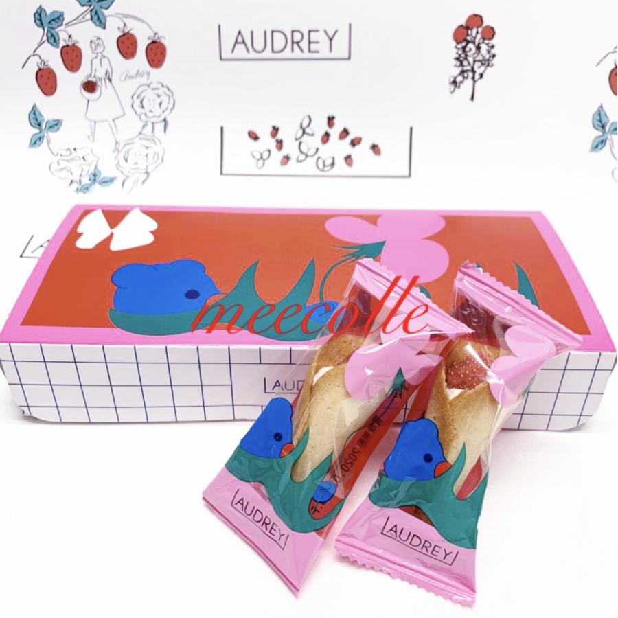 AUDREY（GM7）AUDREY    オードリー  グレイシア   ミルク （ 5個入り）苺 ミルク   お菓子　ショップ袋付き　（※包装済み）｜meecolle｜05