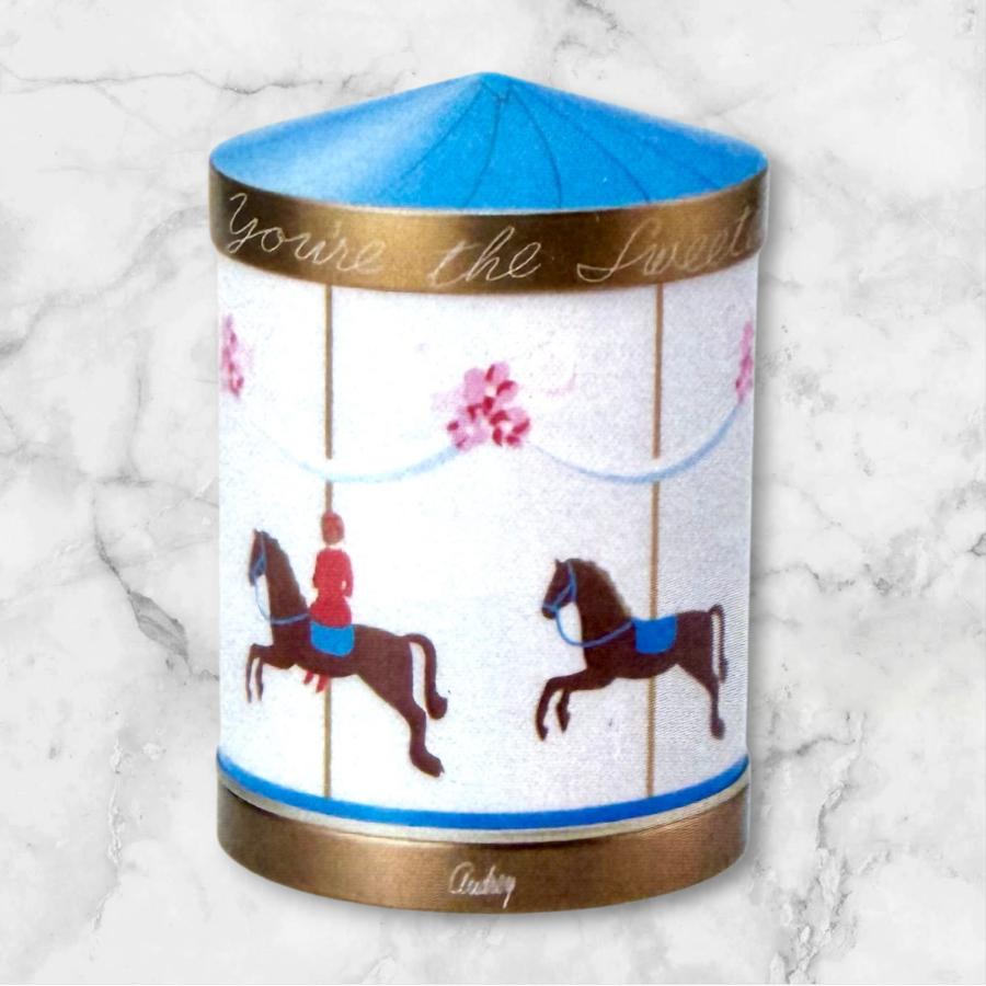 オードリー クリスマス オルゴール缶（ブルー） グレイシア（ミルク）7