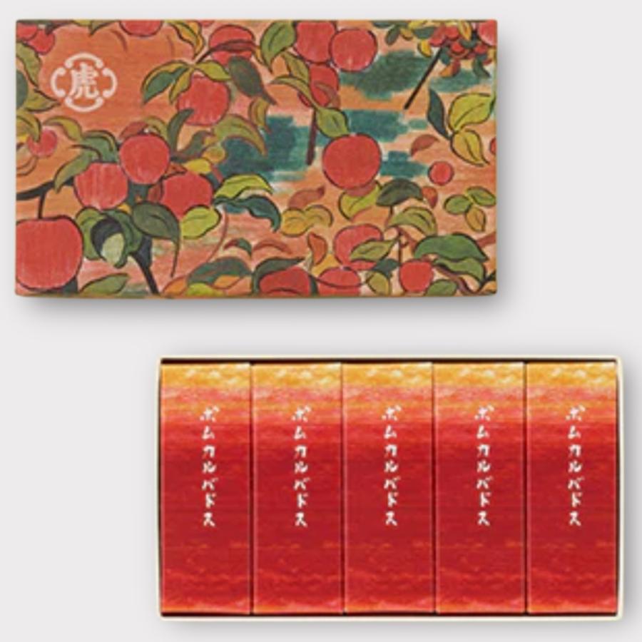 虎屋　羊羹　ノワールの調べ　ポムカルバドス とらや】パリ店45周年を祝った特別な羊羹 | LEE