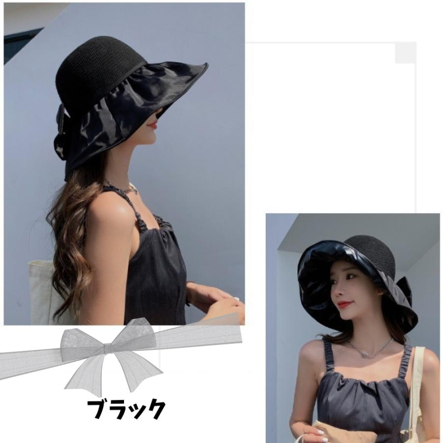 帽子 レディース 大きいサイズ 紐調整 サイズ調整 完全遮光 遮光100% upf50 UVカット つば広 折りたたみ 自転車 飛ばない 日よけ かぶる日傘 ジョギング UV |  | 08