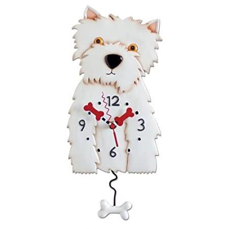 ウェスティン犬ウェスティクロックアレンデザイン 掛け時計 壁掛け時計 Store インテリア時計 B00bc3hu Meemee Meemee
