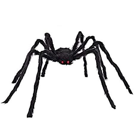 本物品質の 巨大ハロウィン Cooljoy クモ 屋外装飾 ハロウィン 毛っぽいクモ 仮想現実的 装飾 ハロウィン 78インチ 6 5フィート オブジェ 置き物 Www Quantumbytestore Com