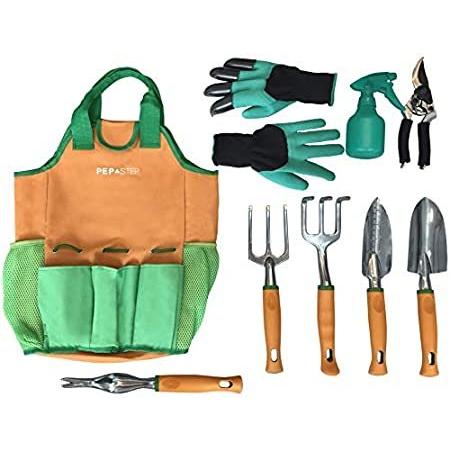 納得できる割引 Garden Tool Set | Garden Tools Organizer Tote | Gardening Gloves Included G 剪定ばさみ
