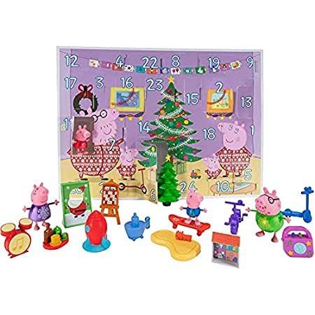 【格安saleスタート】 Kids, for Calendar Advent Holiday Pig Peppa 2021 24-Pieces Famil Includes - カレンダー