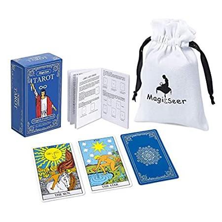 【★安心の定価販売★】 Small Dec Cards Tarot Original 78 Guidebook, with Beginners for Cards Tarot 占い、開運