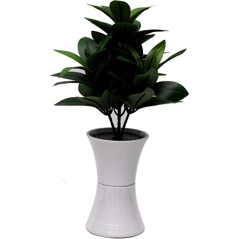 特価ブランド シキビ造花 おしきみ 花瓶 おりん お盆 ご飯入れ 水入れ 6点セット コンパクト仏壇に最適 ミニ仏壇 創価学会 白 仏壇