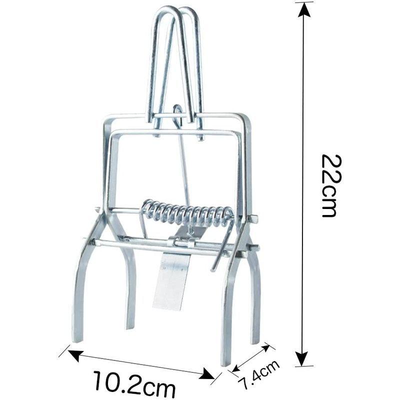 超歓迎された 農具 モグラトラップ モグラ捕り器 モグラ捕獲器 もぐら 退治 もぐら撃退 土竜撲滅器 2個セット