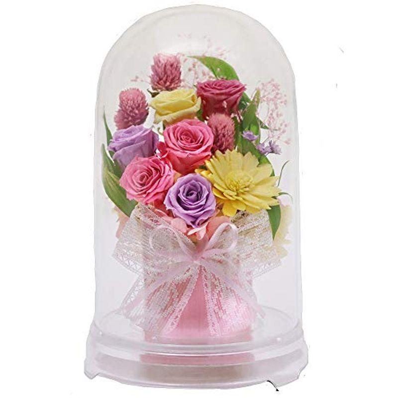 大阪お買い得 サウンドアレンジ プリザーブドフラワー 仏花 仏壇用 ドーム お供え 花 日本製 一対作成可 花こころ ピンクリボン 免税店 通販 Www Smritinews In