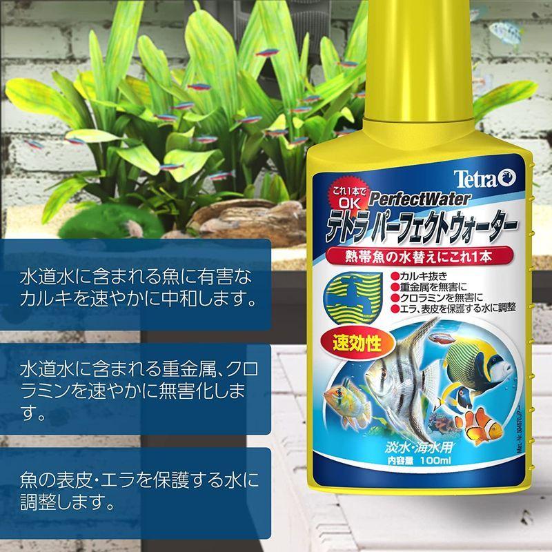 テトラ (Tetra) パーフェクト ウォーター 100ml 水質調整剤 粘膜保護 カルキ抜き :20220627024727-00837:MEER商事 - 通販 - Yahoo!ショッピング テトラ (Tetra) パーフェクト ウォーター 100ml 水質調整剤 粘膜保護 カルキ抜き :20220627024727-00837:MEER商事 - 通販 - Yahoo!ショッピング