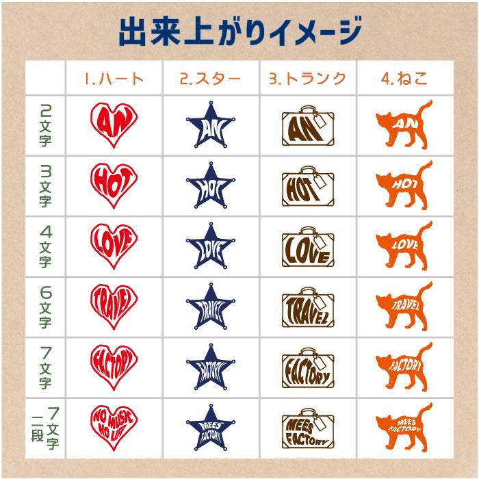 カスタムマークステッカー　スケボー/星/バッグ/気球/サーフボード/猫/ドクロ　スーツケース 車 オーダー オリジナル | 3M | 04