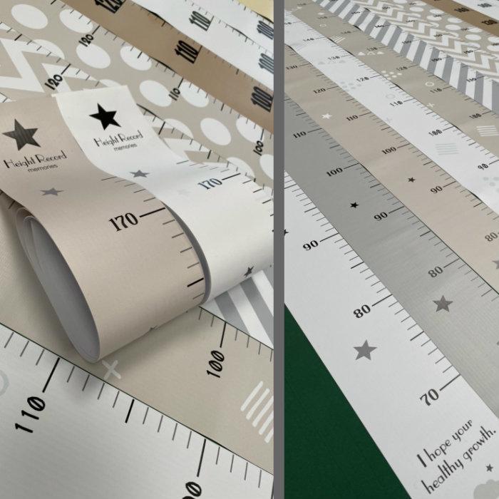 【身長計Lキッズメジャー175cm計測可能】 {丈夫なテント生地} 子供やお孫さんの成長記録 出産祝い 月齢フォト 寝相アート |  | 05