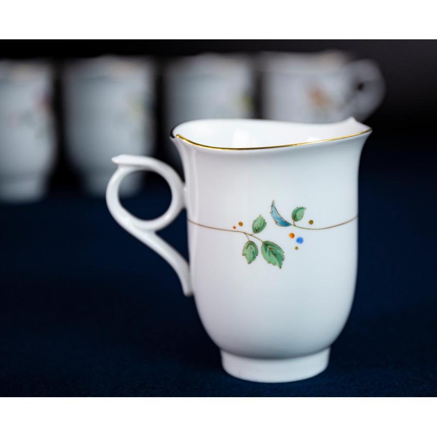 【希少・美品】オールドマイセン　3点セット マイセン 【秘色】マイセン希少品！Meissen バード＆鳥 カップ 6点