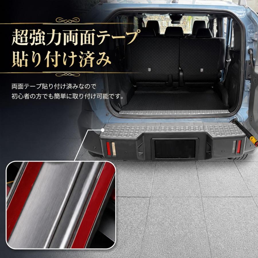ランドクルーザー FJ パーツ ラゲッジスカッフプレート 1P 車体保護