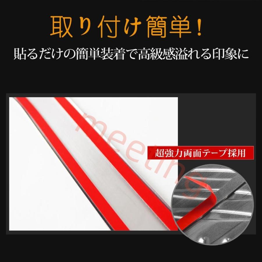 新型 シエンタ10系に対応 リアバンパーガーニッシュ テールゲート
