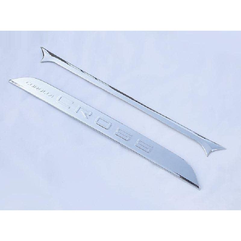 カローラクロスリアガーニッシュテールゲートガーニッシュ2個セットZSG10ZVG11ZVG15トヨタ外装ドレスアップカスタムパーツアクセサリー ...