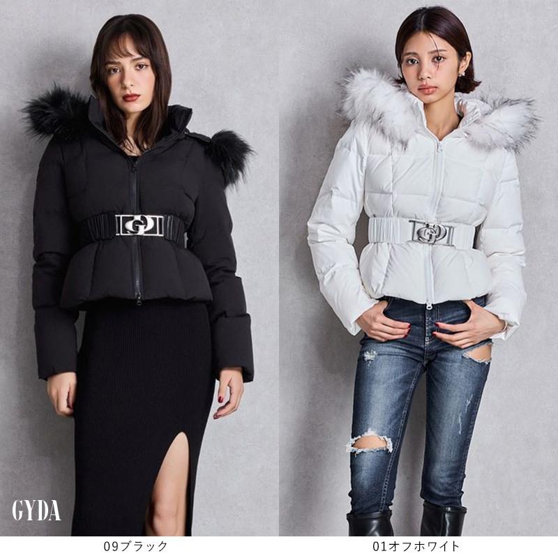 GYDA（ジェイダ） GDベルト付きショートダウンコート 072610040101