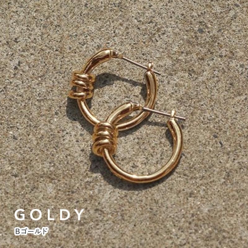 トリプレッツ リング ピアス GOLDY ゴールディ 1230501 goldy アクセサリー レディース 女性 メンズ 男性 メンズピアス シルバー ゴールド  マット 艶消し | GOLDY | 02