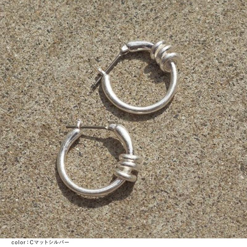 トリプレッツ リング ピアス GOLDY ゴールディ 1230501 goldy アクセサリー レディース 女性 メンズ 男性 メンズピアス シルバー ゴールド  マット 艶消し | GOLDY | 09