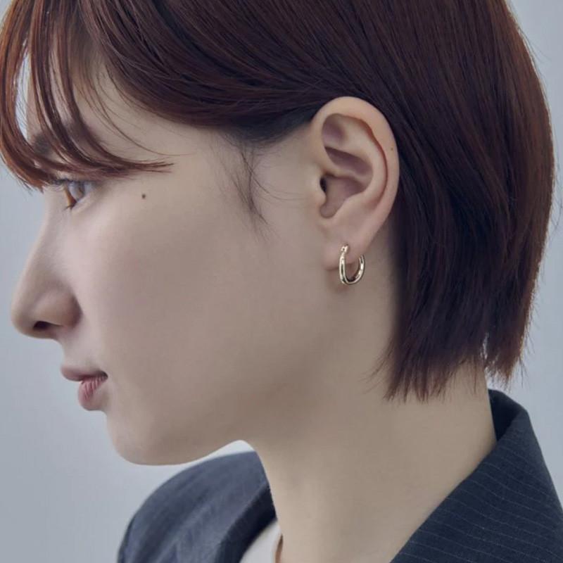 【GOLDY ゴールディ】フレッシュ ウォーター パール メタル ピアス 1260314 goldy アクセサリー レディース 女性 2WA フープ アレルギー対応 シルバー ゴールド | GOLDY | 09