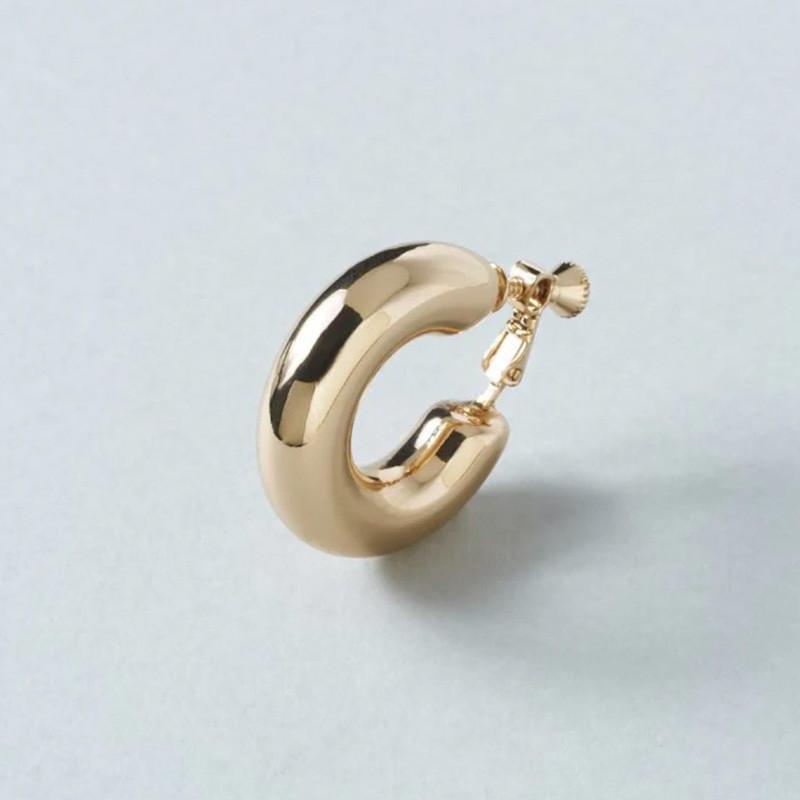 パイプ ライン フープ イヤリング GOLDY ゴールディ 2240708 goldy アクセサリー レディース 女性 シルバー ライトゴールド goldy イヤリング | GOLDY | 06