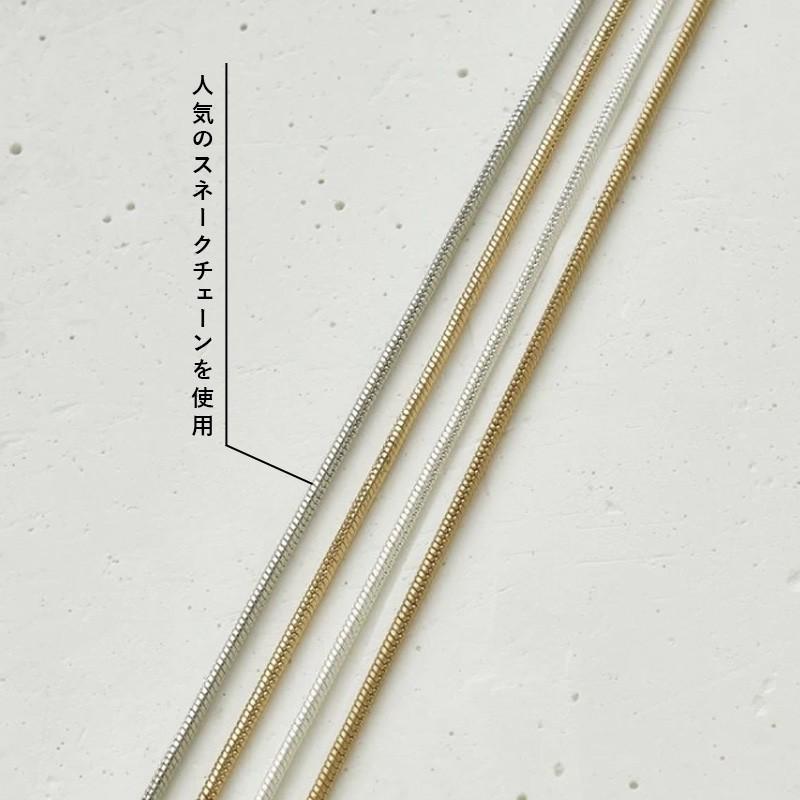 ループ タイイング メタル ネックレス goldy ゴールディ アクセサリー 3221101 レディース メンズ ロングネックレス ゴールド シルバー 女性 男性 スライド | GOLDY | 11