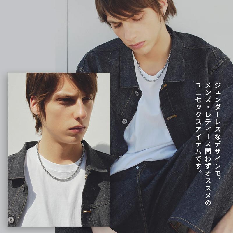 オーバーラップ チェーン ステンレス ネックレス GOLDY ゴールディ 3230211 レディース チェーンネックレス チェーンのみ アレルギー対応 シルバー ゴールド | GOLDY | 09