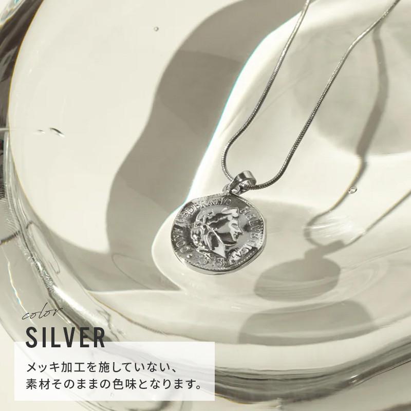 コイン × スネーク チェーン ステンレス ネックレス GOLDY ゴールディ 3230704 goldy アクセサリー レディース コインネックレス アレルギー対応 | GOLDY | 04