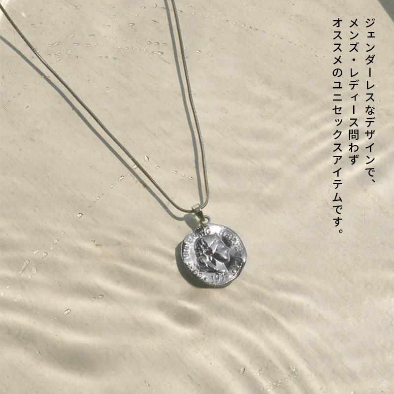 コイン × スネーク チェーン ステンレス ネックレス GOLDY ゴールディ 3230704 goldy アクセサリー レディース コインネックレス アレルギー対応 | GOLDY | 09