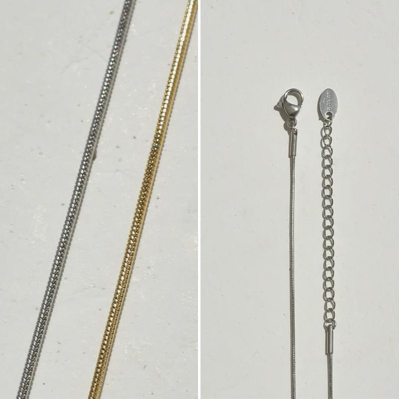 コイン × スネーク チェーン ステンレス ネックレス GOLDY ゴールディ 3230704 goldy アクセサリー レディース コインネックレス アレルギー対応 | GOLDY | 11