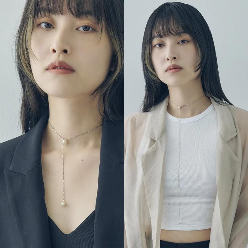 パール スライド チェーン ネックレス GOLDY ゴールディ 3240707 goldy アクセサリー レディース パールネックレス スライドネックレス シルバー ゴールド | GOLDY | 09