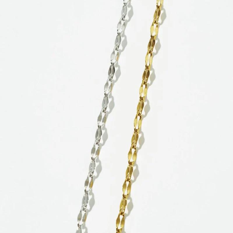 チェーン スライド ステンレス ネックレス GOLDY ゴールディ 3240709 goldy アクセサリー レディース チェーンネックレス シルバー ゴールド アレルギー対応 | GOLDY | 09