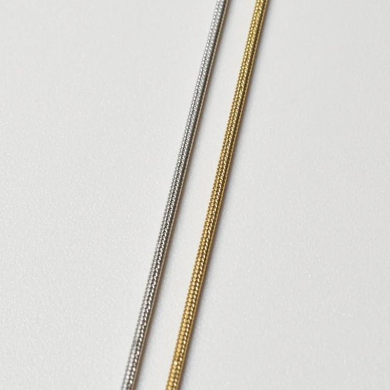 フラット プレート ステンレス ネックレス GOLDY ゴールディ 3250252 goldy アクセサリー レディース コインネックレス シルバー ゴールド アレルギー対応 | GOLDY | 12