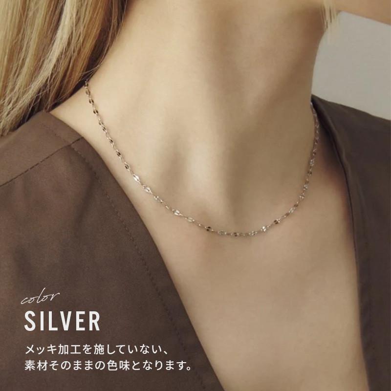 ペタル チェーン ステンレス ネックレス GOLDY ゴールディ 3250450 goldy アクセサリー レディース チェーンネックレス アレルギー対応 シルバー ゴールド | GOLDY | 04