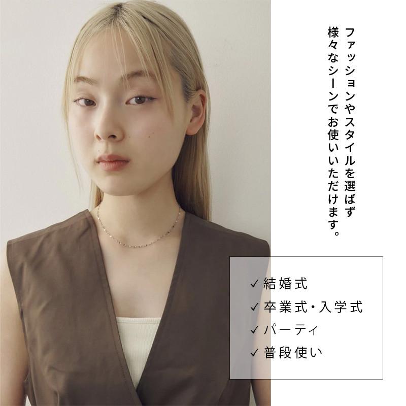 ペタル チェーン ステンレス ネックレス GOLDY ゴールディ 3250450 goldy アクセサリー レディース チェーンネックレス アレルギー対応 シルバー ゴールド | GOLDY | 10