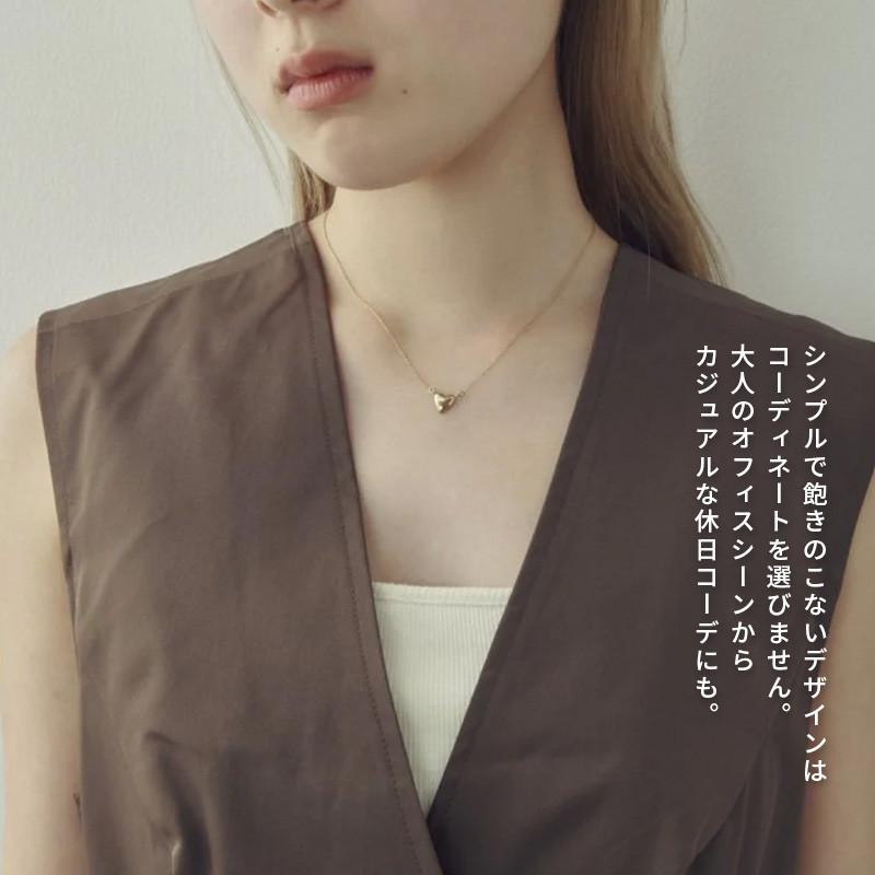 タイニー ハート ステンレス ネックレス GOLDY ゴールディ 3250451 レディース ハートネックレス 変色しにくい アレルギー対応 シルバー ゴールド ペンダント | GOLDY | 07