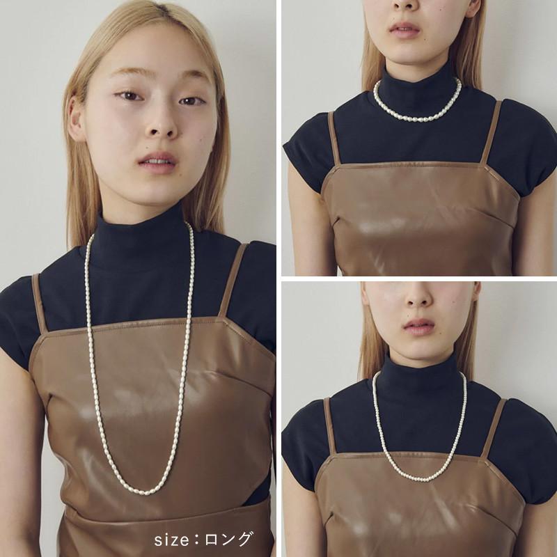 ビッグ バブル パール ネックレス GOLDY ゴールディ 3250805 goldy アクセサリー レディース パールネックレス  ネックレス 3本セット ロング ショート | GOLDY | 08