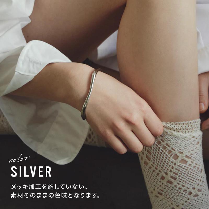 ニュアンス ライン ステンレス バングル GOLDY ゴールディ 4240414 goldy アクセサリー レディース 女性 ブレスレット メンズ ユニセックス シルバー ゴールド | GOLDY | 04