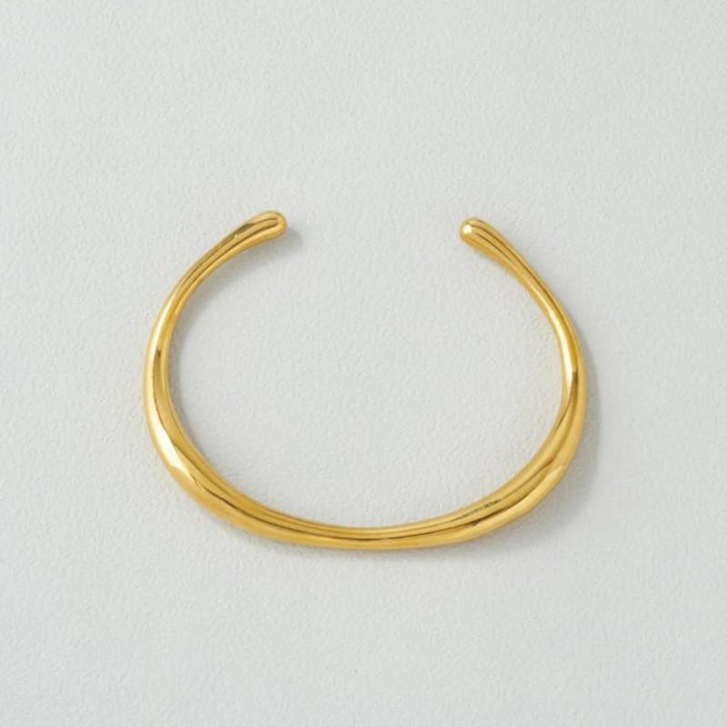 ニュアンス ライン ステンレス バングル GOLDY ゴールディ 4240414 goldy アクセサリー レディース 女性 ブレスレット メンズ ユニセックス シルバー ゴールド | GOLDY | 10