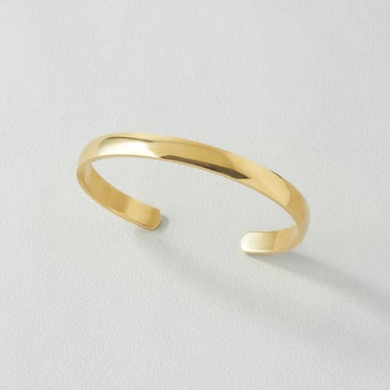 スリム プレート ステンレス バングル GOLDY ゴールディ 4240416 goldy アクセサリー レディース  女性 シルバー ゴールド メタル goldy バングル ブレスレット | GOLDY | 05