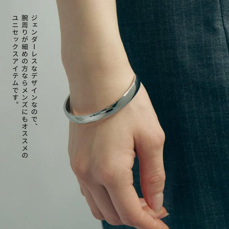 スリム プレート ステンレス バングル GOLDY ゴールディ 4240416 goldy アクセサリー レディース  女性 シルバー ゴールド メタル goldy バングル ブレスレット | GOLDY | 08