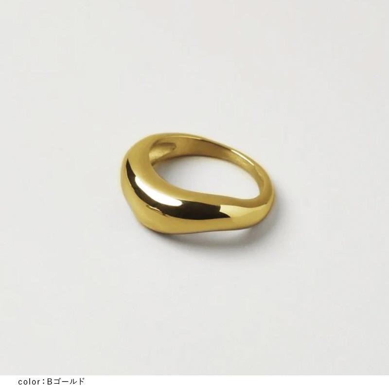 ニュアンス シェイプ ステンレス リング GOLDY ゴールディ 5250250 アクセサリー レディース 指輪 フリーサイズ シルバー ゴールド goldy リング アレルギー対応 | GOLDY | 11
