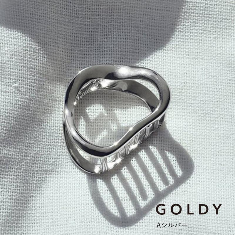 カーム トライアングル バンス クリップ GOLDY ゴールディ 6211102 goldy ヘアアクセサリー レディース シルバー ゴールド 黒 ガンメタリック ヘアクリップ | GOLDY | 10