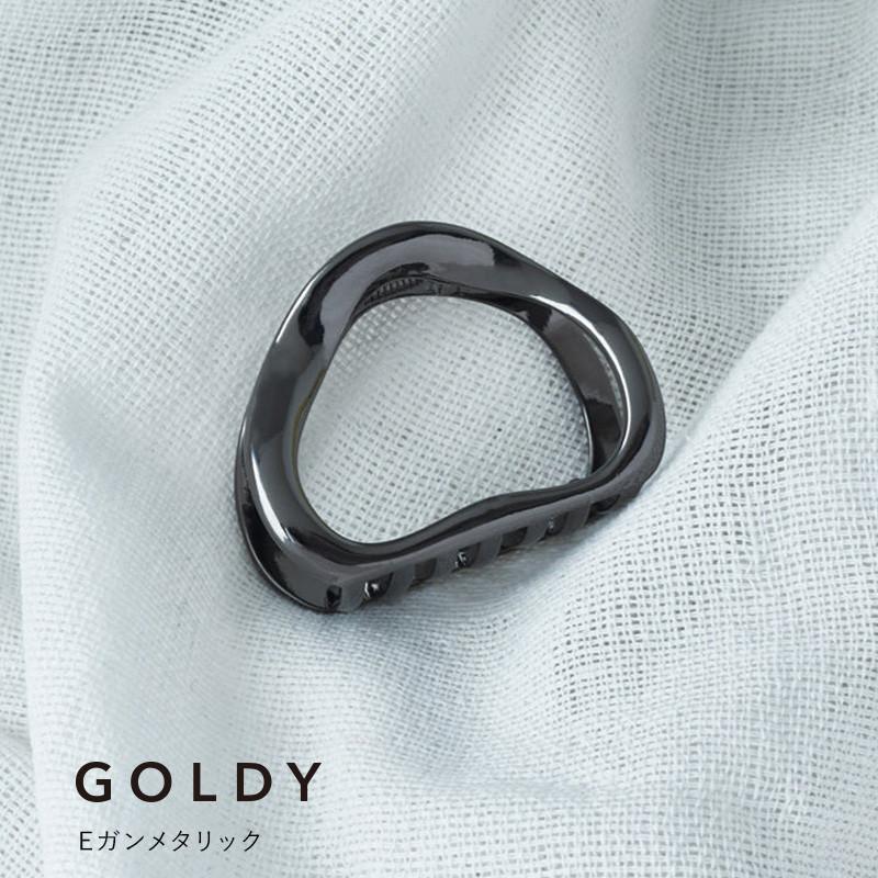 カーム トライアングル バンス クリップ GOLDY ゴールディ 6211102 goldy ヘアアクセサリー レディース シルバー ゴールド 黒 ガンメタリック ヘアクリップ | GOLDY | 14