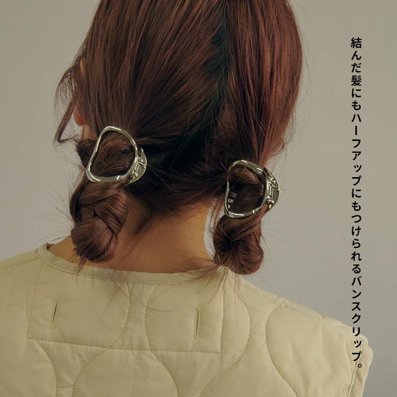 カーム トライアングル バンス クリップ GOLDY ゴールディ 6211102 goldy ヘアアクセサリー レディース シルバー ゴールド 黒 ガンメタリック ヘアクリップ | GOLDY | 03