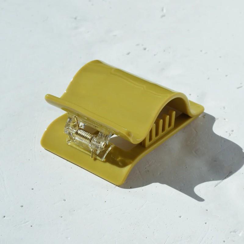 ワイド ウェーブ アセチ ヘアー クリップ GOLDY ゴールディ 6220101 goldy ヘアアクセサリー レディース ヘアアクセ  ブルー グリーン ブラウン シルバー | GOLDY | 11