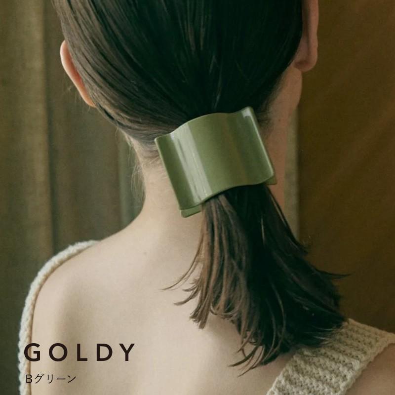 ワイド ウェーブ アセチ ヘアー クリップ "2" GOLDY ゴールディ 6230706 goldy ヘアアクセサリー レディース ヘアアクセ goldy ヘアーアクセサリー | GOLDY | 02