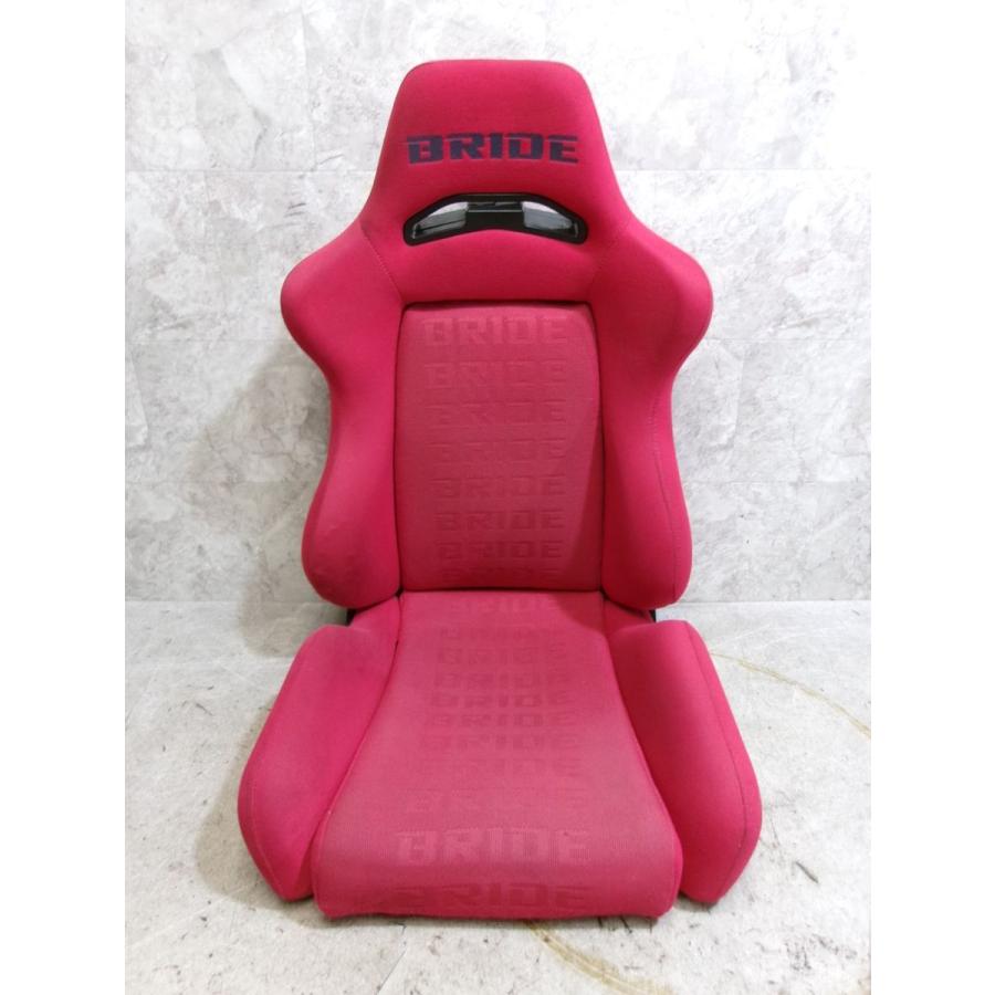 ★激安!★BRIDE ブリッド BRIX ブリックス セミバケ セミバケット シート 底4点止め 両側三角ダイヤル 赤 レッド 汎用