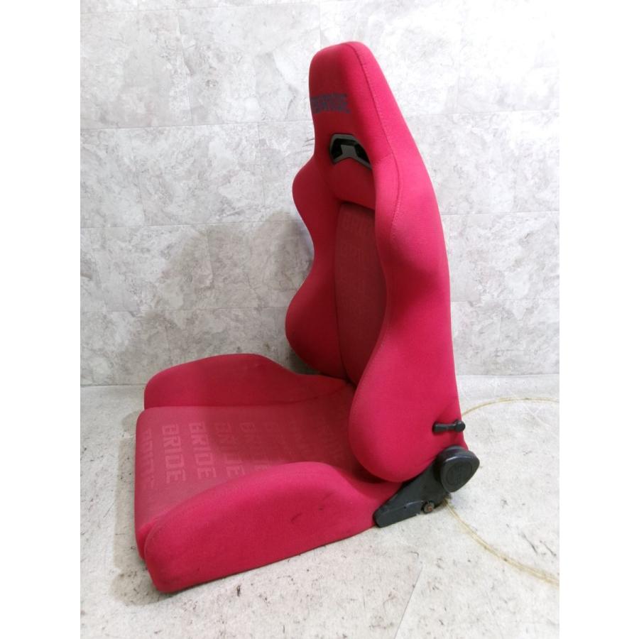 ★激安!★BRIDE ブリッド BRIX ブリックス セミバケ セミバケット シート 底4点止め 両側三角ダイヤル 赤 レッド 汎用