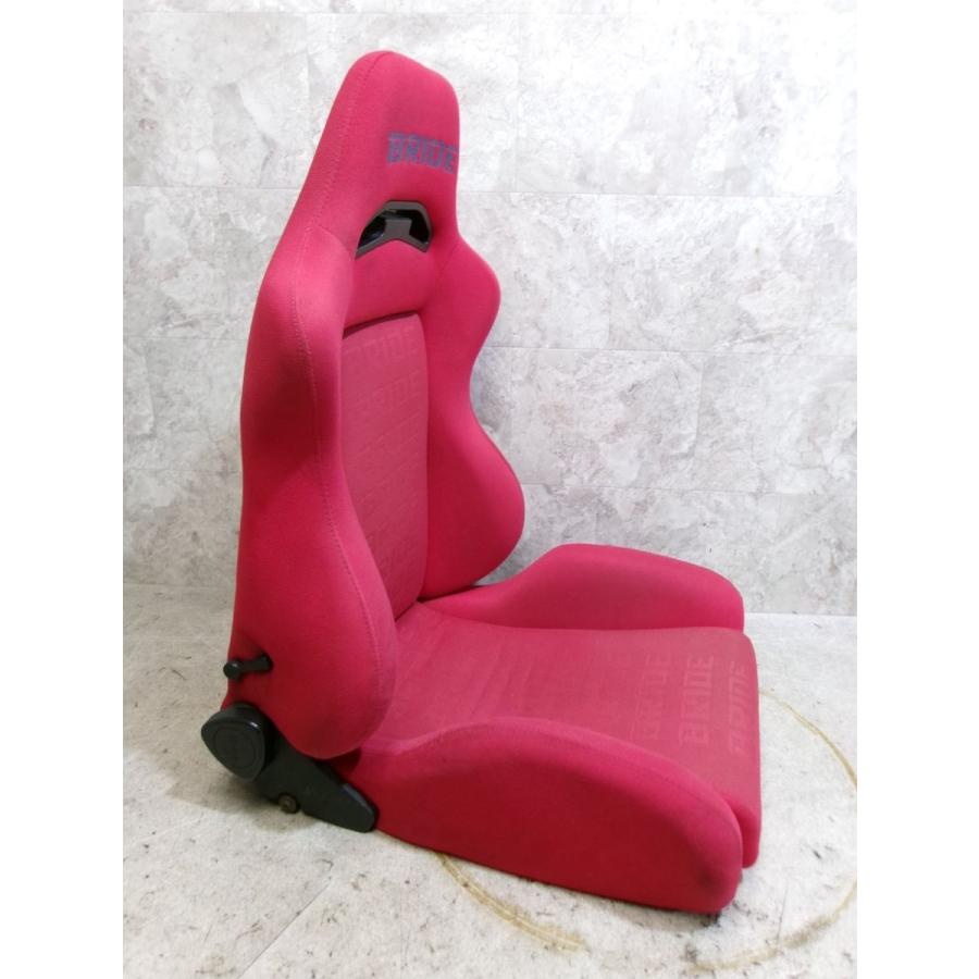 ★激安!★BRIDE ブリッド BRIX ブリックス セミバケ セミバケット シート 底4点止め 両側三角ダイヤル 赤 レッド 汎用